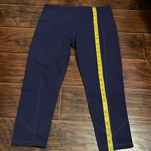 Prana Purple Athletic Athleisure Cropped Leggings - Picture 3 of 10